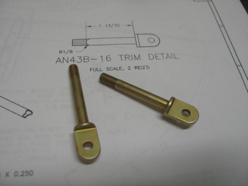 Hinge Pin Before Fabrication.