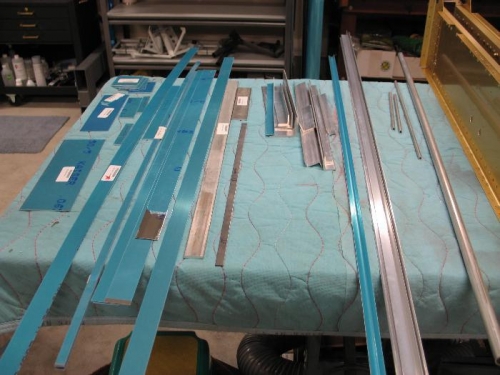 Fuselage raw material.