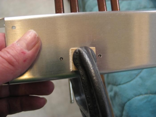 View center line on angle.