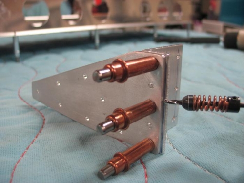 Trim spar doubler to match rib doubler.