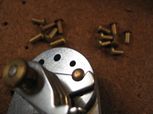 Cut rivet from #6 down to #4.5.