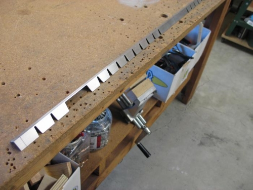 F-703B notches finished.