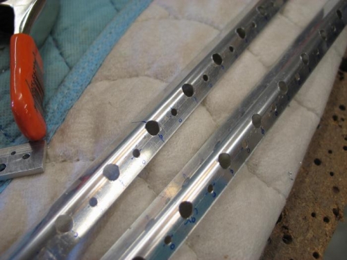 Band saw to cut notches.