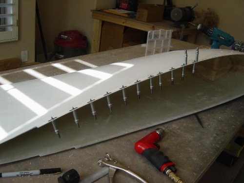 Drilling the nutplates