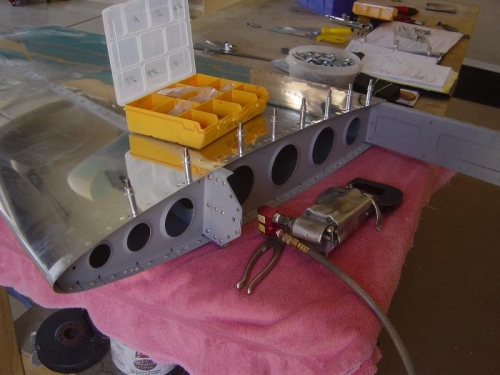 Nutplates attached to Vert Stab.