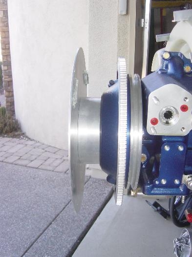 This is the fixture that Aero Composites sent for mounting the cowl