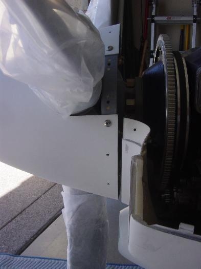 The lower cowl pripring and spinner are in great shape wrt to distance.