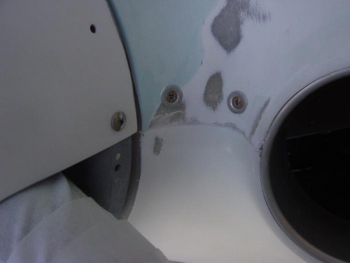 Squeeged some flox/micro mix into the gap to provide a cleaner seam