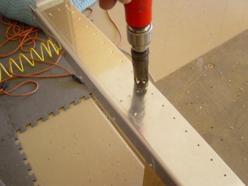 Countersink the midcabin decks