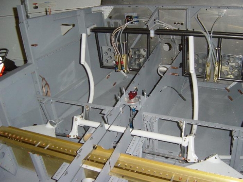 All hooked up (except the elevator) to !@#$ hot to continue today (110!)