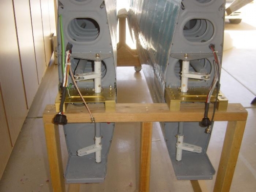 All connectors installed on the wings