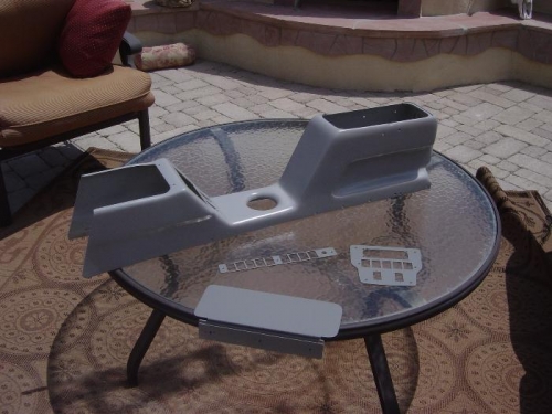 Painted parts 'curing' in 100+ Arizona heat