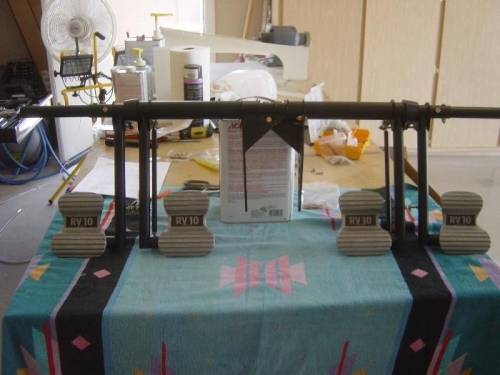 The 2 preassemled pedal halves joined for the 1st time