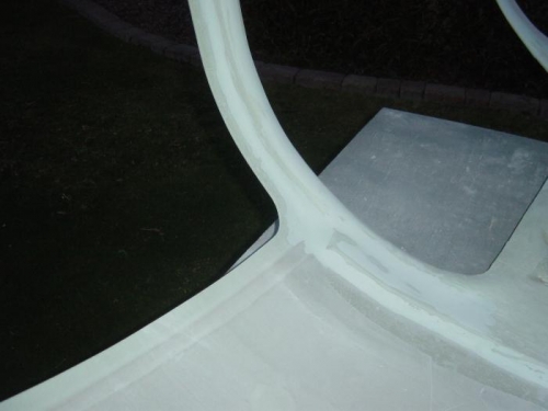 not much to show for hours of sanding and filling