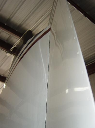 Upper portion of VS/Rudder fixed to eliminate rubbing/chaffing