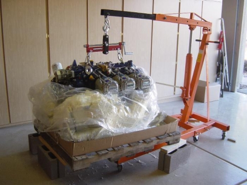 All hooked up and nowhere to go!