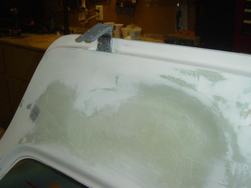 Forward hinge classed and primed.