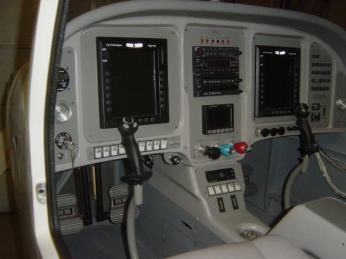 Seats and console installed to check pedal fit