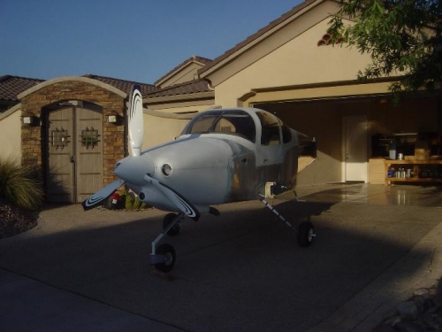 All buttoned up ready for the painter