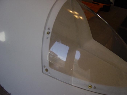 Finished #6 screws and nutplates