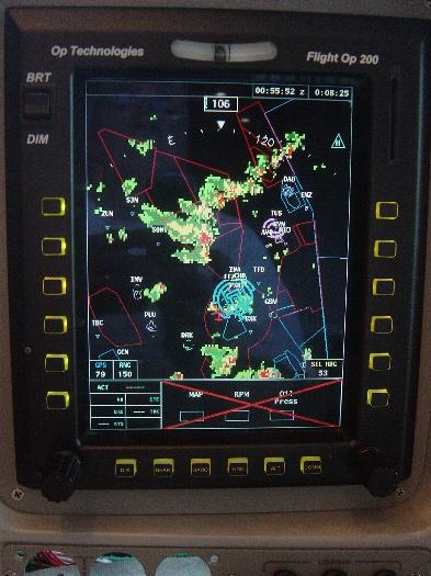 Ful screen on co-pilot display