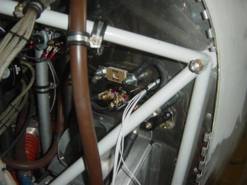 Rerouted Started Engeged LED to this side of firewall