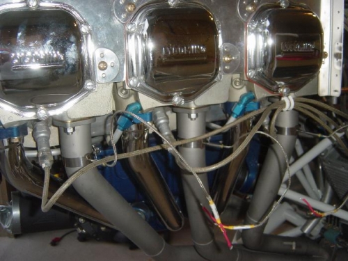 installed EGT probes on exhaust