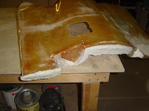 More filling/sanding on rear portion of the plenum to get better fit.