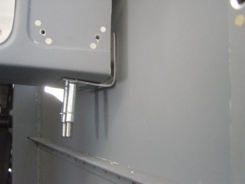 lower corner instrument panel support brace