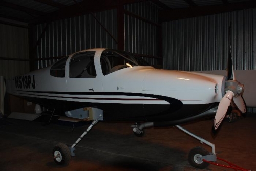 N519PJ in her new home!