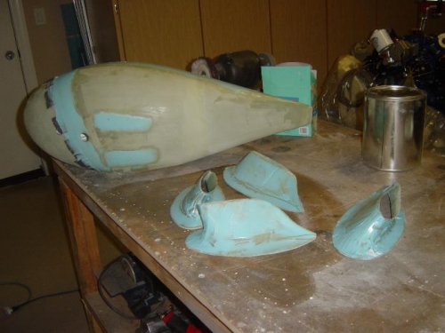 Superfill squeeged between halves and on all low spots