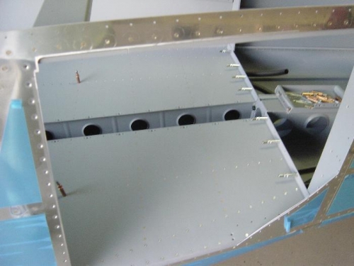 View from baggage door