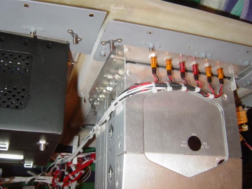 Annunciator light 'panel' wired