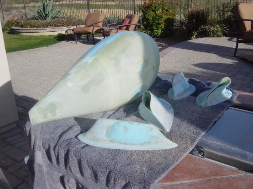 !st fill coat sanded off