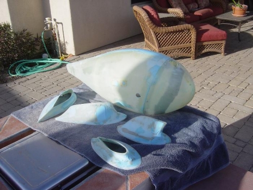 And 2nd coat + pinholes applied