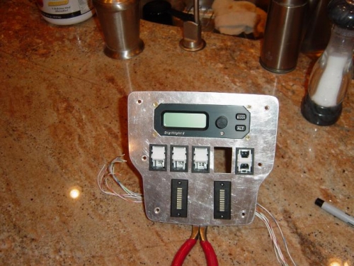 Center console mounting panel