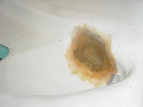 Fiberglassed the recess in the cowl