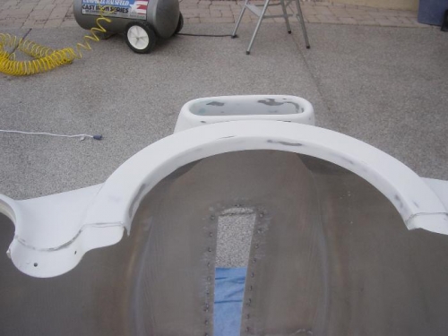 A little thin around the Ram air intake