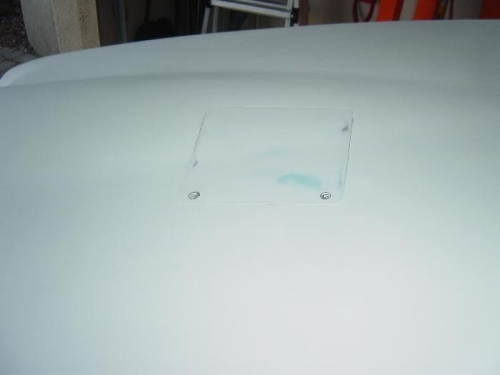 oil door installed  & primed and afired even