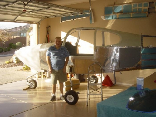 Parkers' getting itchy to Fly!