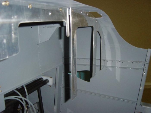 Co-pilot and breakers - note stand off/joggle