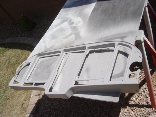 Fiberglass Overlay Final paint