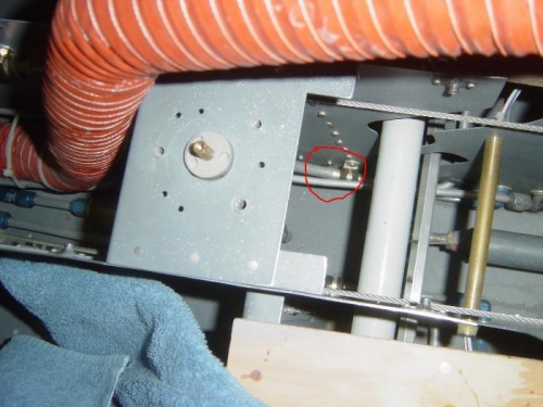 Circled ares shows the  mrk//kink area of concern