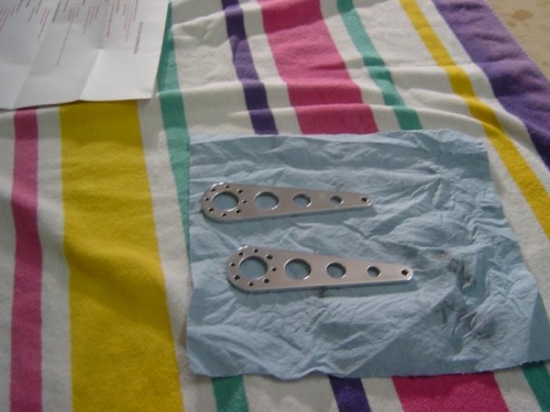 Polshed interior door handles