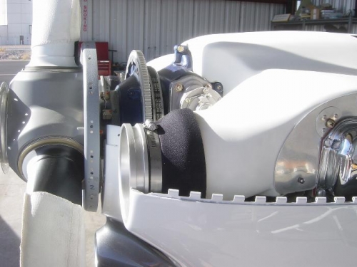 Pilot side plenum sleve coupling