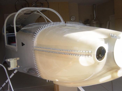 Everything is drilled 7 clecoed 'tight'