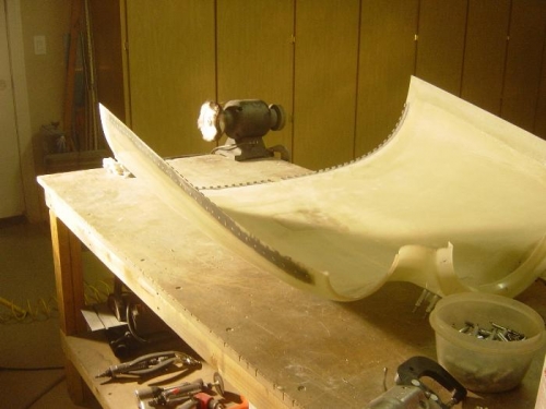 Left side hinge riveted and Prosealed.