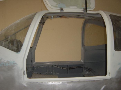 Re ground door frame primed and sanded