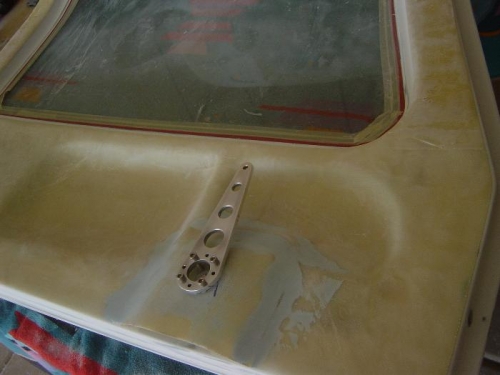 pilot upholstery panel reinforced and door latch mechanism covered