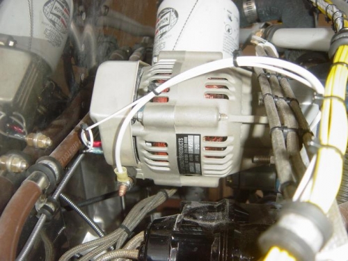 SD-20A Aux alt wired with PIDG faston connectors